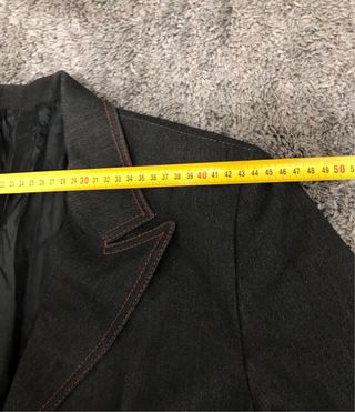 Giacca donna effetto jeans taglia 50