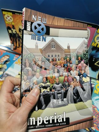 Nuevos X-men etapa grant Morrison, 11 cómics + 2 tomos edicion USA