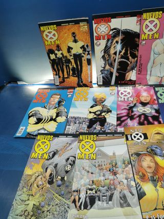 Nuevos X-men etapa grant Morrison, 11 cómics + 2 tomos edicion USA