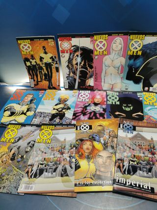 Nuevos X-men etapa grant Morrison, 11 cómics + 2 tomos edicion USA