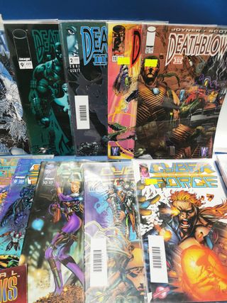Wetworks 11 números + 2 tomos + cómics Image, total 33 numeros
