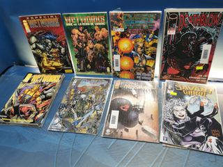 Wetworks 11 números + 2 tomos + cómics Image, total 33 numeros