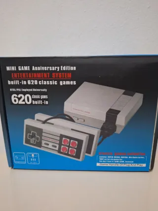 Consola Mini NES 620 Juegos Clásicos