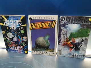 3 miniseries DC comics, zinco, GILGAMESH II, STARMAN, COSMIC ODYSSEY