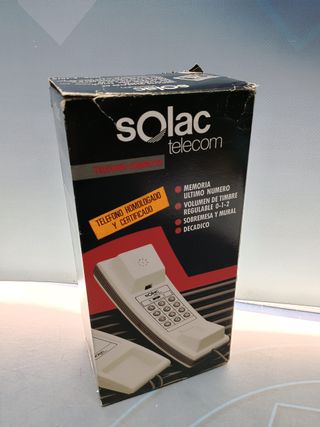 Telefono de hogar u oficina vintage SOLAC TELECOM