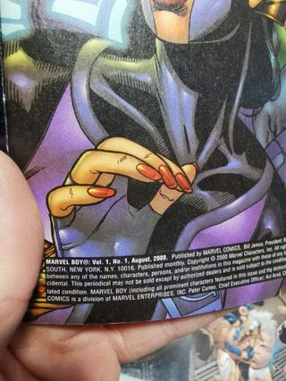 cómics edicion USA Marvel Boy 1 al 6, grapas,1st app Noh-Varr,Grant Morrison, Marvel Comics, MCU 2000