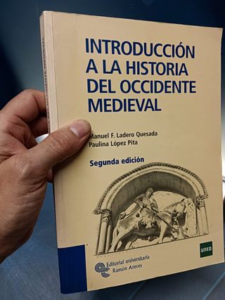 Lote 3 libros, Historia, INTRODUCCIÓN A LA HISTORIA DEL OCCIDENTE MEDIEVAL, ASÍ VIVIERON EN LA ANTIGUA GRECIA Y mas..