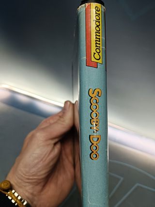 videojuego, SCOOBY DOO, ESTUCHE ZAFIRO, COMMODORE 64 128 VINTAGE