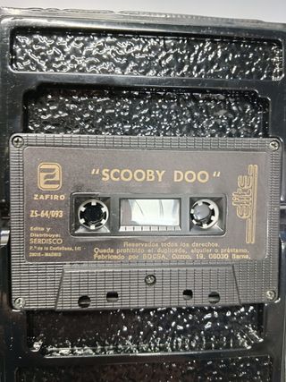 videojuego, SCOOBY DOO, ESTUCHE ZAFIRO, COMMODORE 64 128 VINTAGE