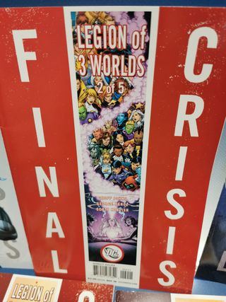 cómic usa, Final Crisis 1-5 Legion of 3 Worlds , DC Comics 2008, George perez