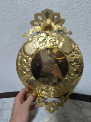 Cornucopia Bronce y Porcelana