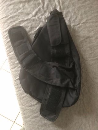 Borsa a tracolla Ferrari nera