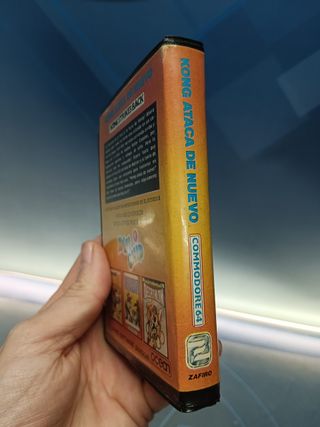 videojuego- KONG STRIKES BACK, KONG ATACA DE NUEVO - JUEGO COMMODORE 64