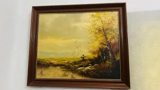 Varios cuadros antiguos