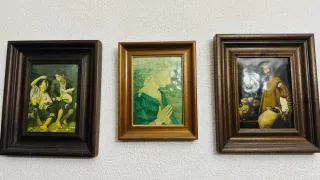 Varios cuadros antiguos