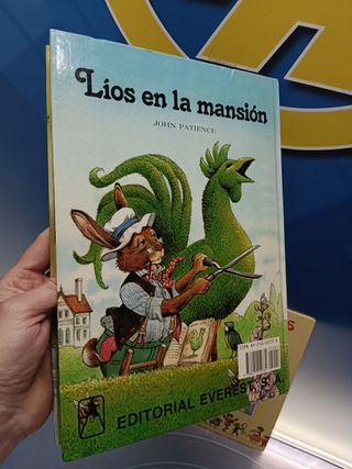 cuentos, La búsqueda del tesoro, Los líos en la mansión, JOHN PATIENCE + LOS BAMBALINOS Y EL RIO, Anne Marie Chapouton , Gerda Muller 1986