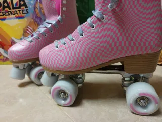 Patines Impala Rosa Cuadros