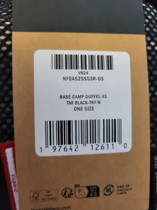 Bolsa The North Face Base Camp Duffel XS 31L