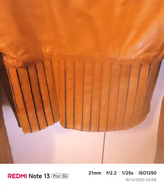 Giubbotto estivo in vera pelle marrone Pinko