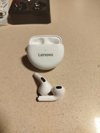 Auriculares Lenovo True Wireless Bluetooth Blancos