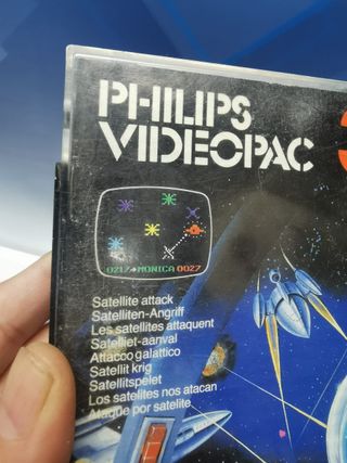 videojuego Philips Videopac n°34 Satellite Attack