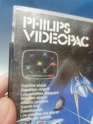 videojuego Philips Videopac n°34 Satellite Attack