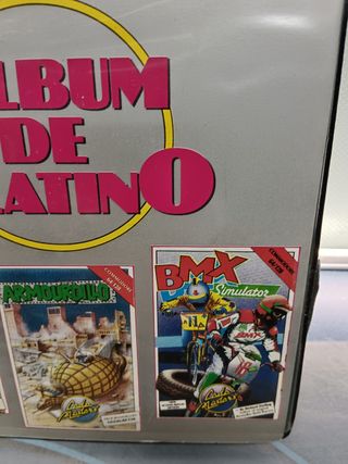 videojuegos COMMODORE , ALBUM DE PLATINO , 6 CINTAS , CREATIONS , MR ANGRY , TERRA COGNITA y mas