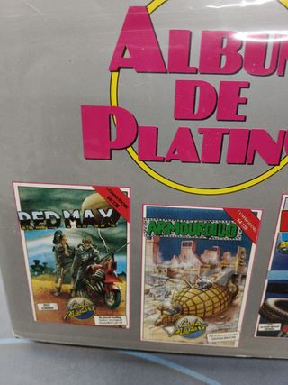 videojuegos COMMODORE , ALBUM DE PLATINO , 6 CINTAS , CREATIONS , MR ANGRY , TERRA COGNITA y mas