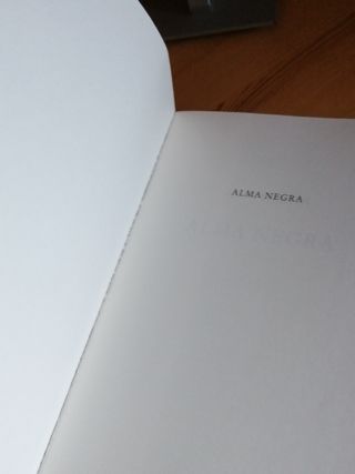 Libro "Alma negra", Ibon Martín.