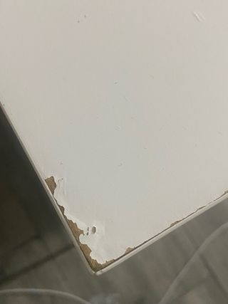 Escritorio Blanco Ikea con Estantería