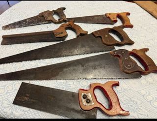 6 Serruchos Antiguos - Colección Años 30