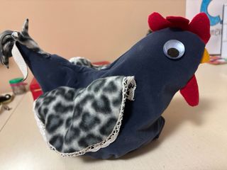 Gallina porta tigelle/crescentine nuova