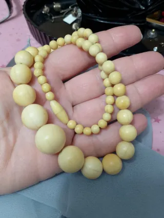 Collana perle materiale nobile