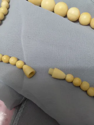 Collana perle materiale nobile