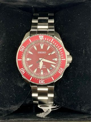 Seiko Samurai SBDY129 Rosso Bordeaux Nuovo