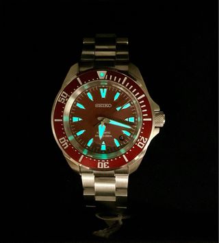 Seiko Samurai SBDY129 Rosso Bordeaux Nuovo