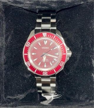 Seiko Samurai SBDY129 Rosso Bordeaux Nuovo
