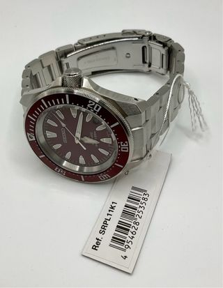 Seiko Samurai SBDY129 Rosso Bordeaux Nuovo