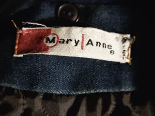 Cappottino in denim blu