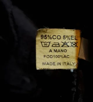 Cappottino in denim blu