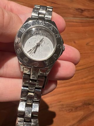 Reloj Marc Jacobs Plata y Blanco