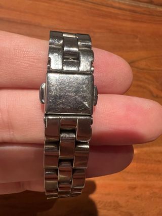 Reloj Marc Jacobs Plata y Blanco