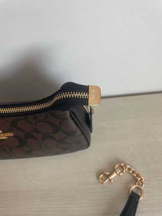 Bolso Coach Marrón y Negro