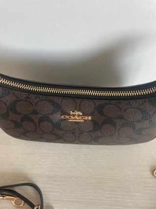 Bolso Coach Marrón y Negro
