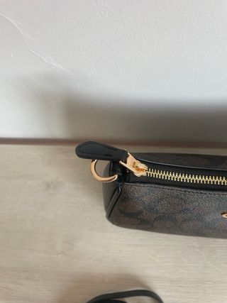 Bolso Coach Marrón y Negro