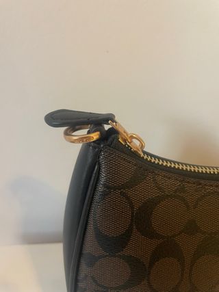 Bolso Coach Marrón y Negro