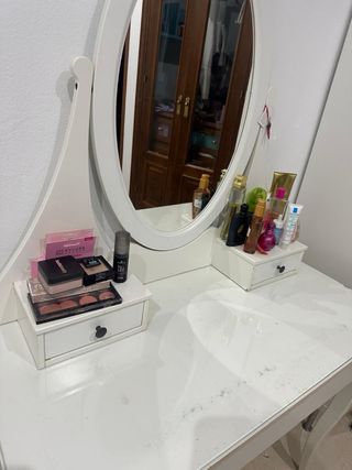 Tocador IKEA HEMNES blanco 100x50 cm