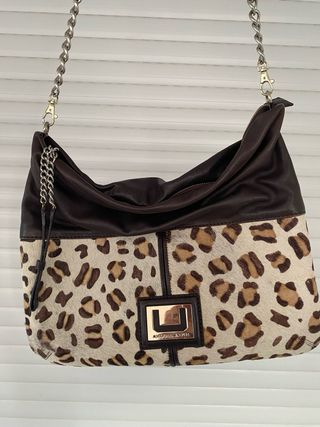 Bolso Adolfo Dominguez U Marrón Leopardo