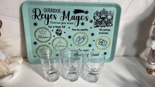 Vassoio per Re Magi con Bicchieri