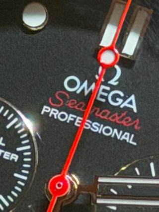 Omega Seamaster Chronograph Negro